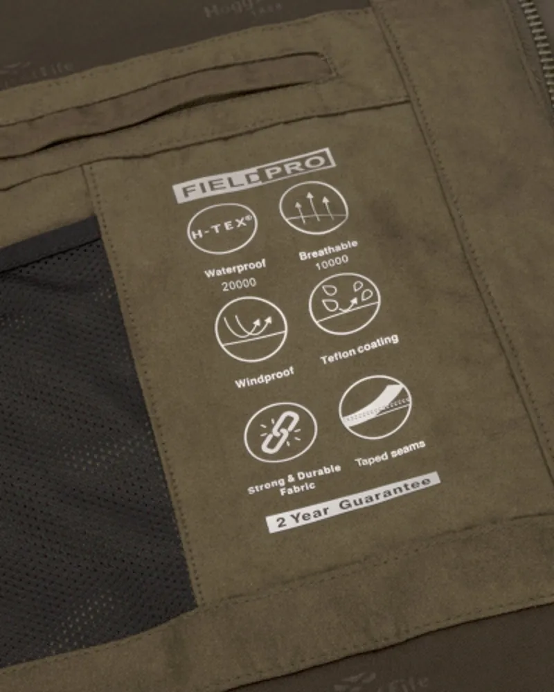 Hoggs Of Fife Ballater Waterproof Field Jacket - Green-3